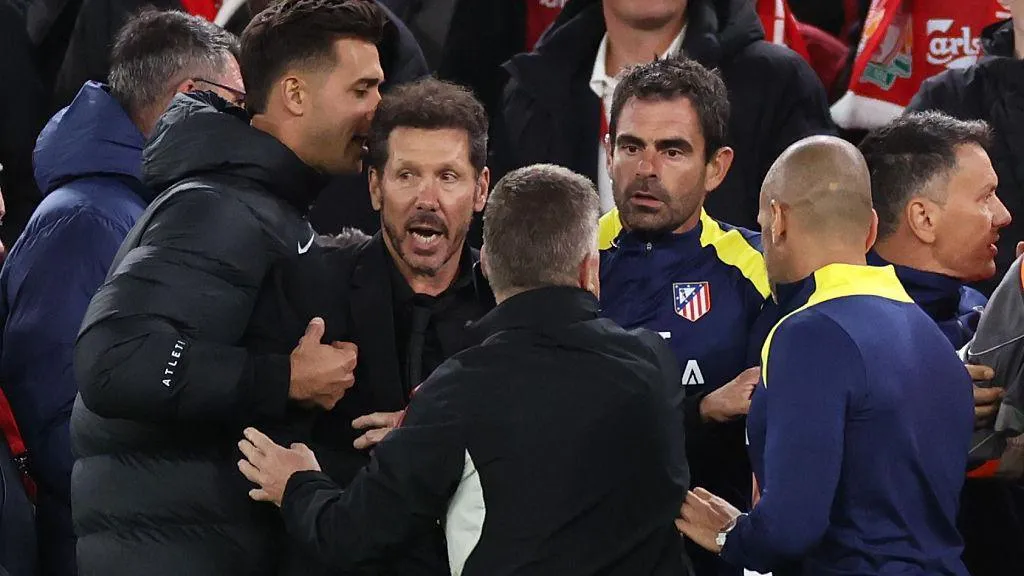 Simeone Voices Regret Following Clash involving Anfield Supporters