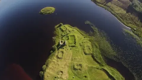 Historic Regal Fortress Uncovered on Islay Isle
