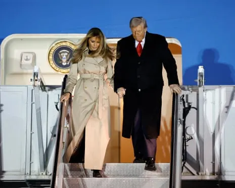 The US President Preparing to Meet King Charles while Demonstrators Convene in London and Windsor